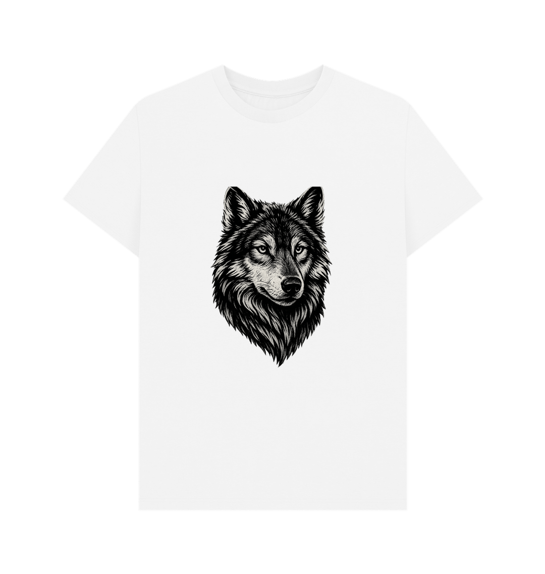 White Printed T-shirt Front